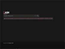 Tablet Screenshot of biqle.com